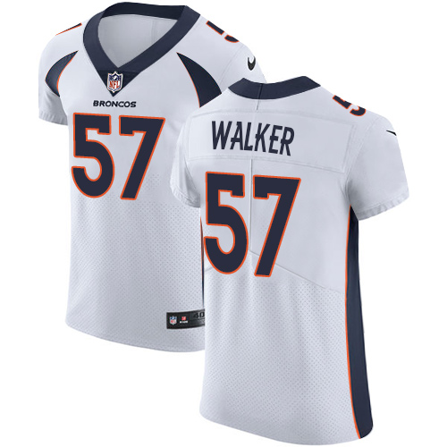 Nike Broncos #57 Demarcus Walker White Men's Stitched NFL Vapor Untouchable Elite Jersey